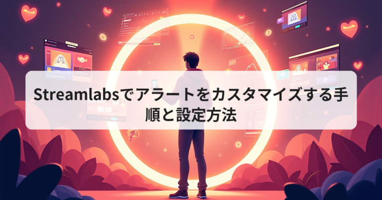 Streamlabsでアラートをカスタマイズする手順と設定方法 - アプリの達人